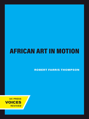cover image of African Art in Motion